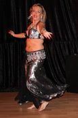 Athiná bei der Orient-Show-Party im Dezember 2012